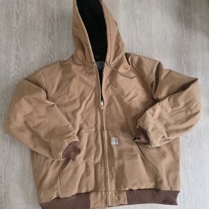 Carhartt Men's Tan Hooded Performance Jacket